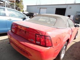 1999 FORD MUSTANG RED BASE CONV 3.8L AT F18041